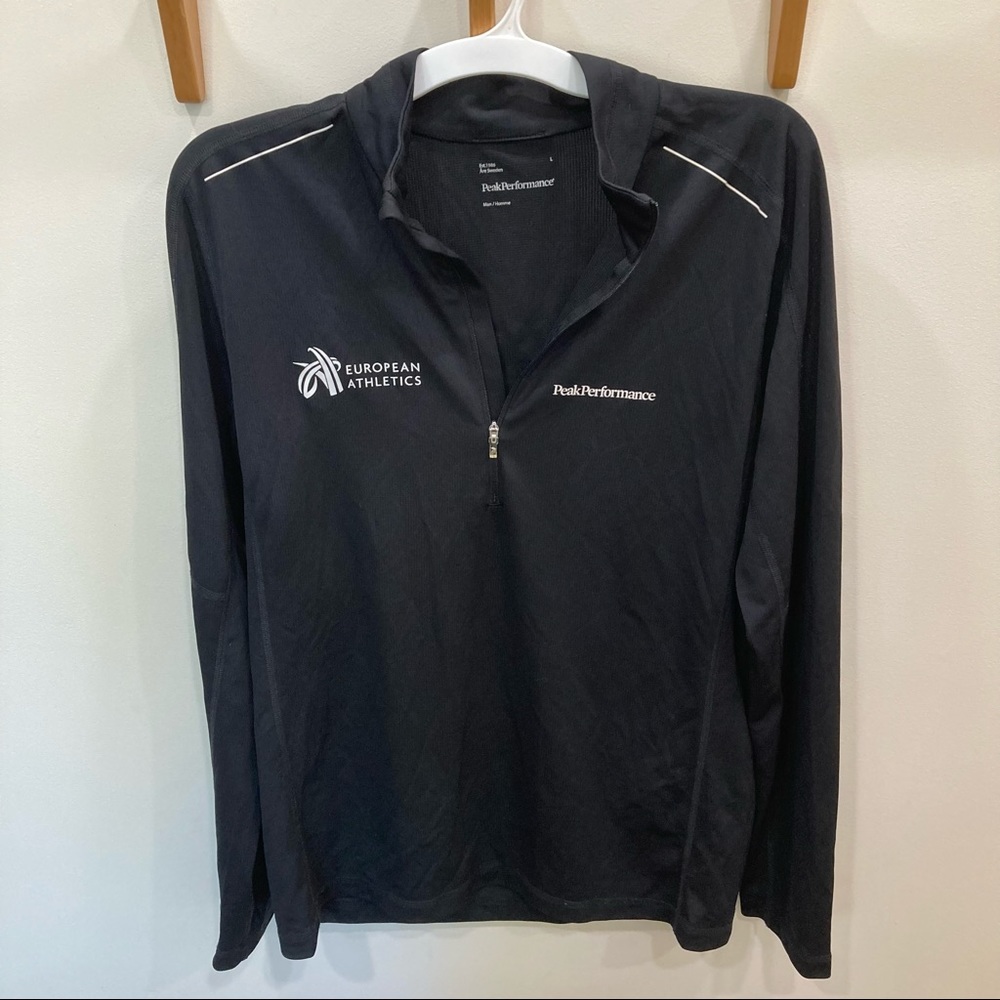 Peak Performance Running Half-Zip, Men’s Medium